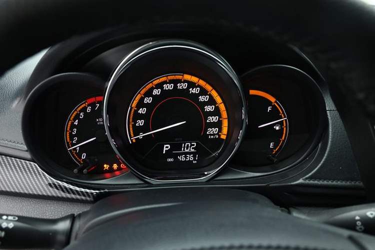 Used Toyota YARiS L Zhi Xuan 2022 X-Trail 1.5L CVT Leading PLUS Edition Odometer Close Up
