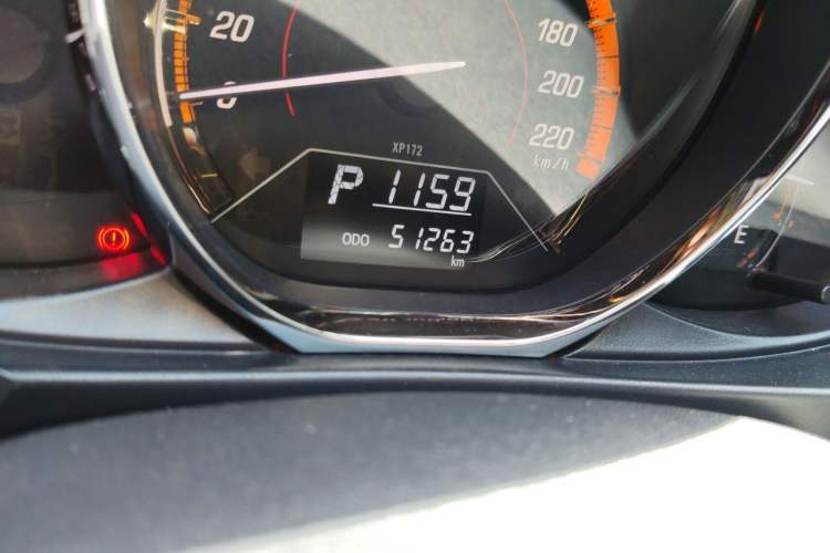 Used Toyota YARiS L Zhi Xuan 2022 X-Trail 1.5L CVT Leading PLUS Edition Odometer Close Up