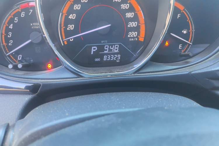 Used Toyota YARiS L Zhi Xuan 2022 X-Trail 1.5L CVT Luxury PLUS Edition Odometer Close Up