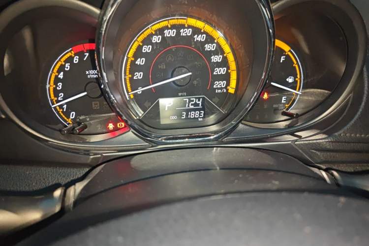 Used Toyota YARiS L Zhi Xuan 2022 X-Trail 1.5L CVT Leading PLUS Edition Odometer Close Up