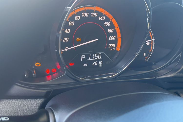 Used Toyota YARiS L Zhi Xuan 2022 1.5L CVT Leading PLUS Edition Odometer Close Up