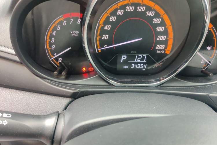 Used Toyota YARiS L Zhi Xuan 2022 X-Trail 1.5L CVT Leading PLUS Edition Odometer Close Up
