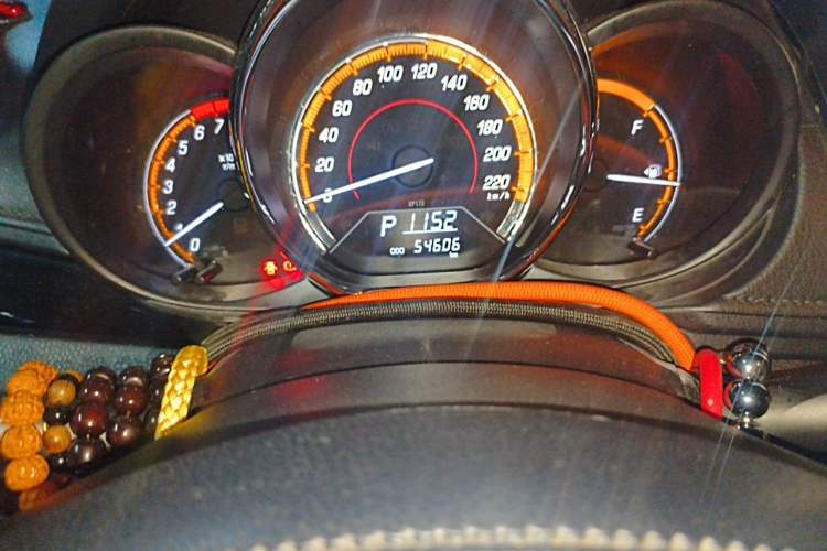 Used Toyota YARiS L Zhi Xuan 2022 X-Trail 1.5L CVT Luxury PLUS Edition Odometer Close Up