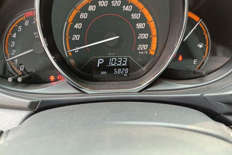 Used Toyota YARiS L Zhi Xuan 2022 1.5L CVT Leading PLUS Edition Odometer Close Up