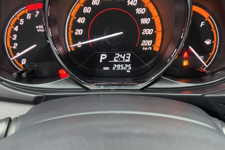 Used Toyota YARiS L Zhi Xuan 2022 X-Trail 1.5L CVT Leading PLUS Edition Odometer Close Up