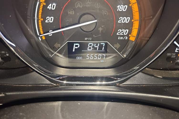 Used Toyota YARiS L Zhi Xuan 2022 X-Trail 1.5L CVT Leading PLUS Edition Odometer Close Up