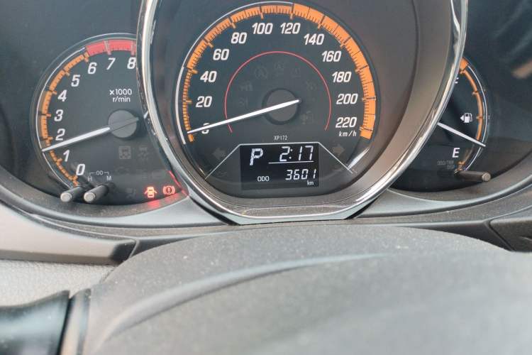 Used Toyota YARiS L Zhi Xuan 2022 X-Trail 1.5L CVT Leading PLUS Edition Odometer Close Up