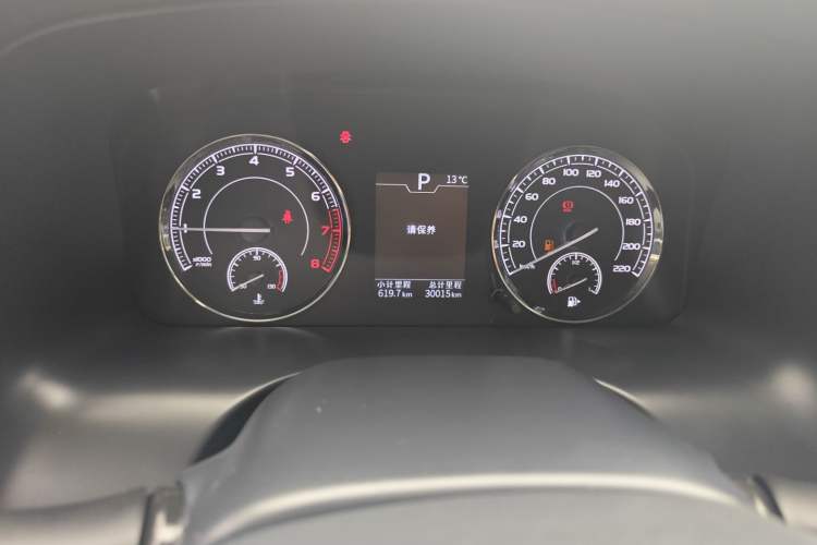 Used TRAUM SEEK 5 2018 1.5T Automatic Leading Edition Odometer Close Up