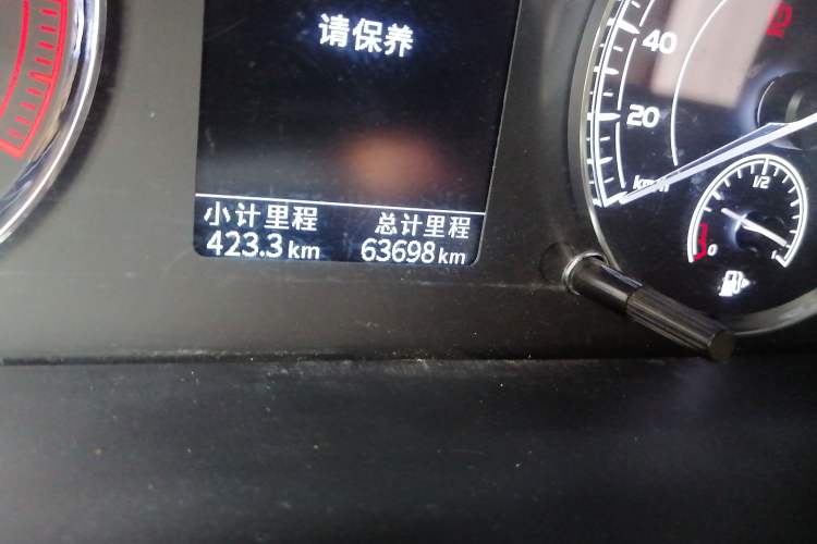 Used TRAUM SEEK 5 2018 1.5T Automatic LingShang Edition Odometer Close Up