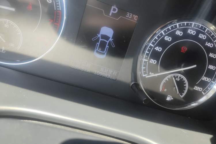 Used TRAUM SEEK 5 2018 1.5T Automatic LingShang Edition Odometer Close Up