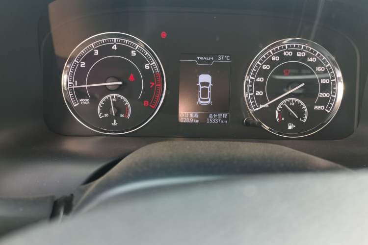 Used TRAUM SEEK 5 2018 1.5T Manual Lingzhi Edition Odometer Close Up