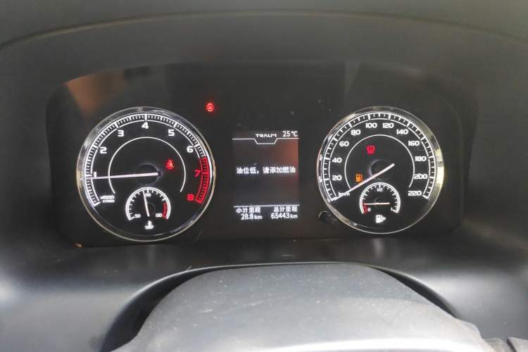 Used TRAUM SEEK 5 2018 1.5T Manual Lingzhi Edition Odometer Close Up