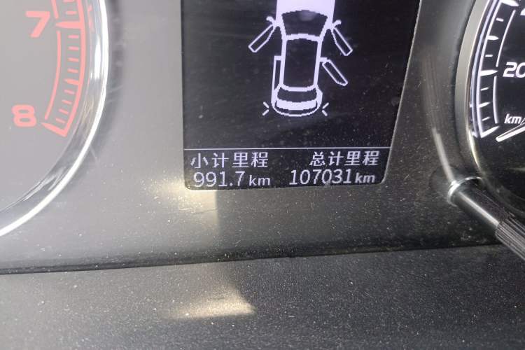 Used TRAUM SEEK 5 2018 1.5T Automatic Lingzhi Edition Odometer Close Up
