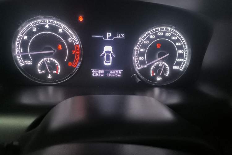 Used TRAUM SEEK 5 2018 1.5T Automatic LingShang Edition Odometer Close Up