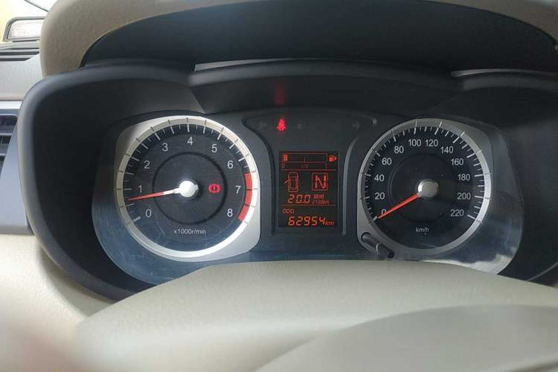 Used Venucia D50 2012 1.6L Automatic Prestige Edition Instrument Cluster