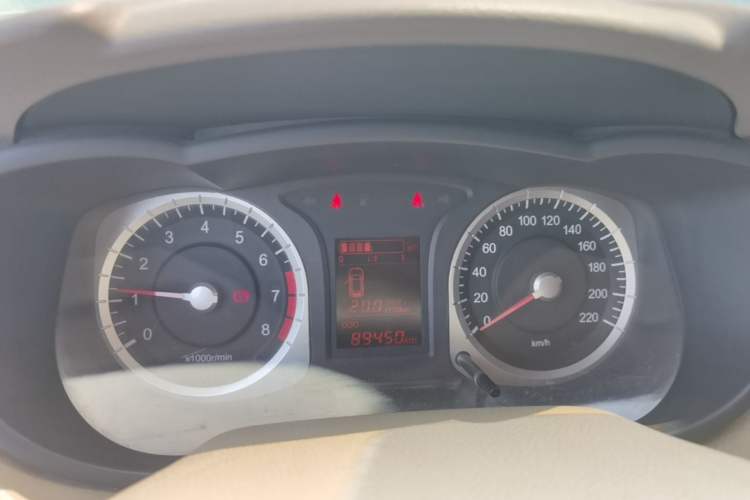 Used Venucia D50 2012 1.6L Manual Comfort Edition Instrument Cluster