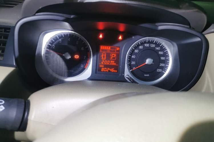 Used Venucia D50 2012 1.6L Automatic Prestige Edition Odometer Close Up