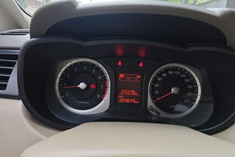 Used Venucia D50 2013 1.6L Manual Fashion Edition Instrument Cluster
