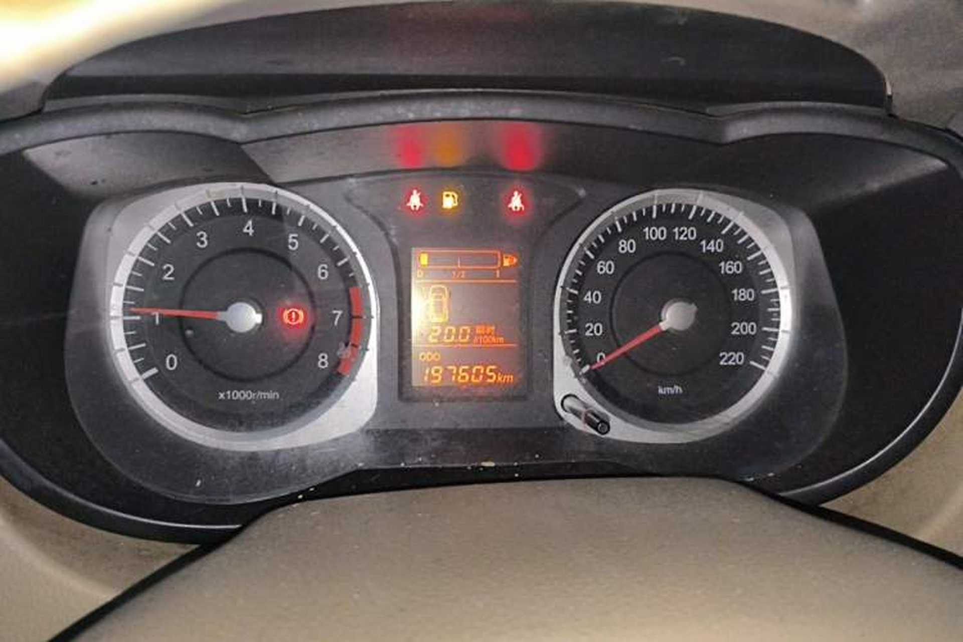 Used Venucia D50 2013 1.6L Manual Luxury Edition Instrument Cluster