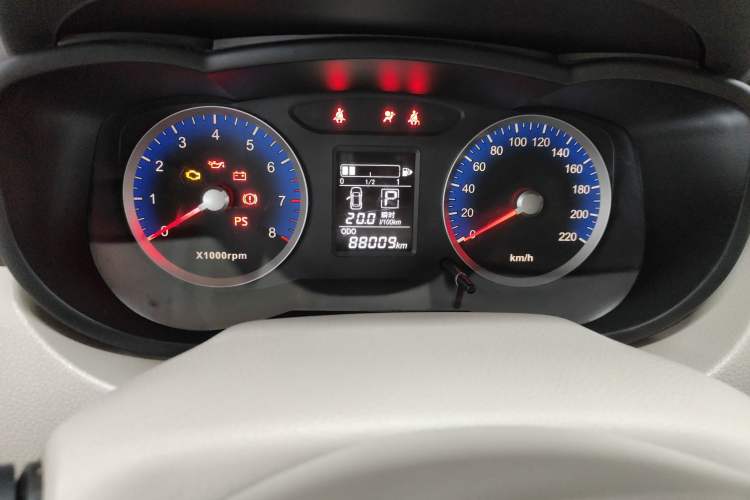 Used Venucia D50 2015 1.6L Automatic Fashion Edition Odometer Close Up
