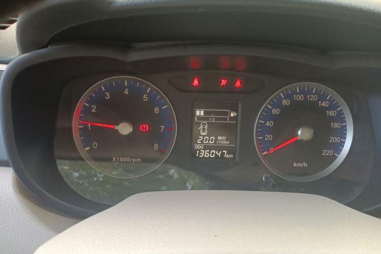 Used Venucia D50 2015 1.6L Manual Luxury Edition Instrument Cluster