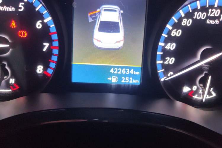 Used Venucia D60 2018 1.6L Manual Smart Connect Elite Edition Odometer Close Up