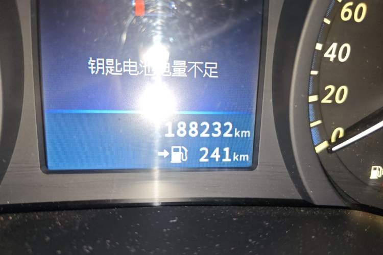 Used Venucia D60 2018 1.6L Manual Smart Connect Elite Edition Odometer Close Up