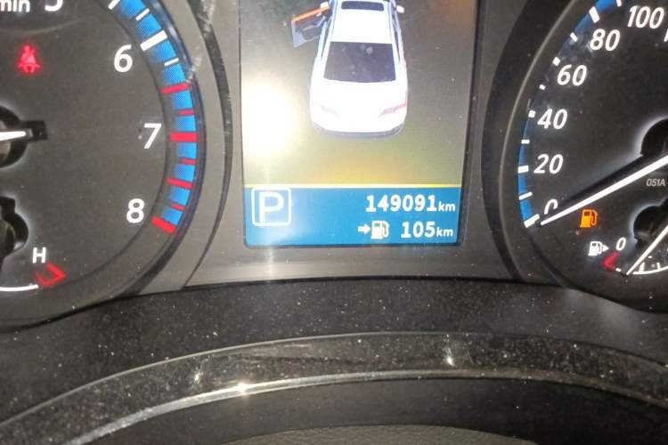 Used Venucia D60 2018 1.6L CVT Smart Connect Elite Edition Odometer Close Up