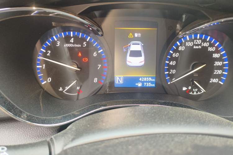 Used Venucia D60 2018 1.6L CVT Smart Connect Elite Edition Odometer Close Up