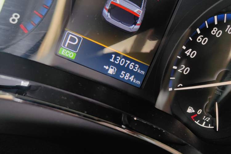 Used Venucia D60 2018 1.6L CVT Smart Connect Elite Edition Odometer Close Up