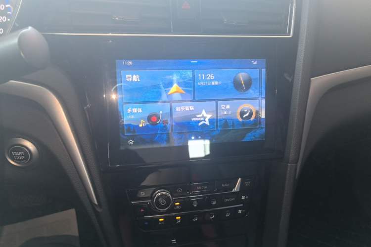 Used Venucia D60 2018 1.6L CVT Smart Connect Elite Edition Audio And AC Panel