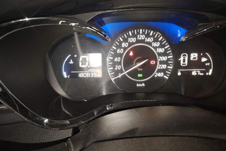 Used Venucia D60 2018 1.6L CVT Comfort Edition Odometer Close Up