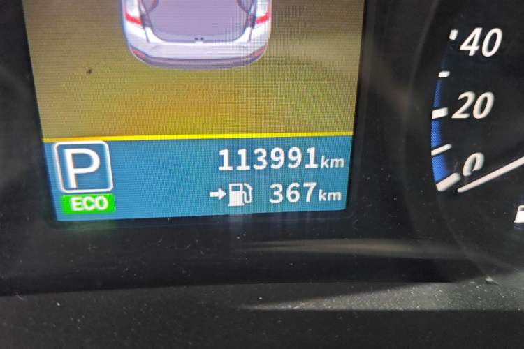 Used Venucia D60 2018 1.6L CVT Smart Connect Elite Edition Odometer Close Up