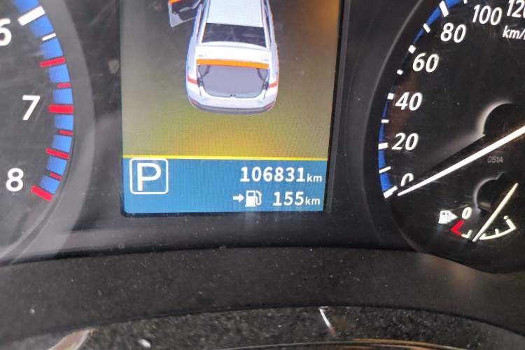 Used Venucia D60 2018 1.6L CVT Smart Connect Elite Edition Odometer Close Up