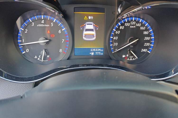 Used Venucia D60 2018 1.6L Manual Smart Connect Elite Edition Odometer Close Up
