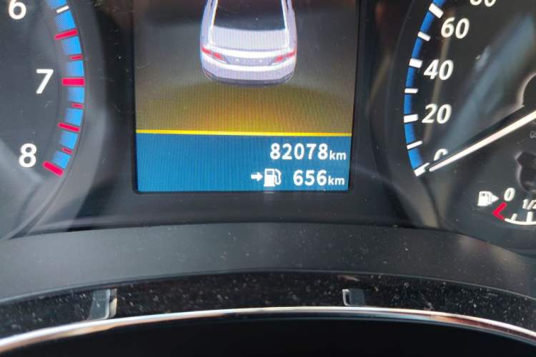 Used Venucia D60 2018 1.6L Manual Smart Connect Elite Edition Odometer Close Up