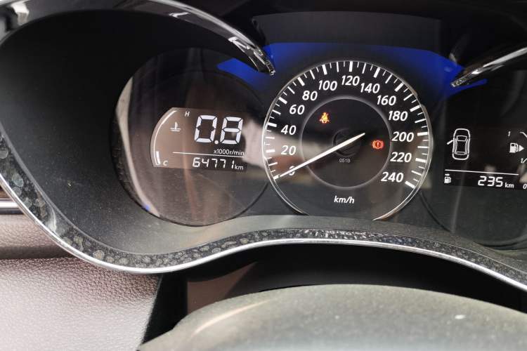 Used Venucia D60 2018 1.6L Manual Comfort Edition Odometer Close Up