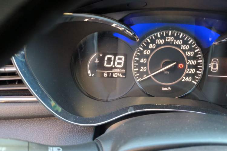 Used Venucia D60 2019 1.6L Entry Manual Fashion Edition Odometer Close Up