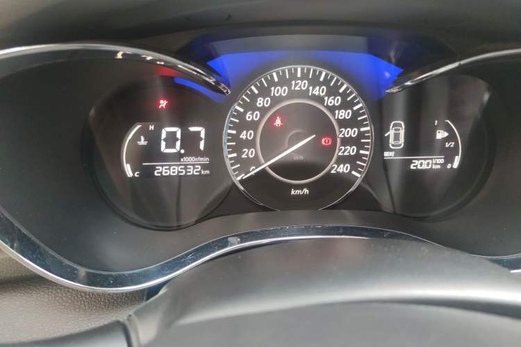 Used Venucia D60 2019 1.6L Entry Manual Fashion Edition Odometer Close Up