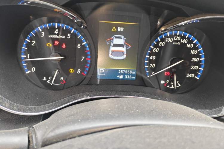 Used Venucia D60 2019 100 000 Honor 1.6L XL CVT Chenku Edition China VI Standard Odometer Close Up