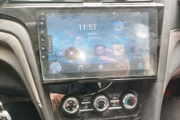Used Venucia D60 2019 100 000-Yuan Glory 1.6L XE CVT Chenxiang Edition China VI Standard Audio And AC Panel