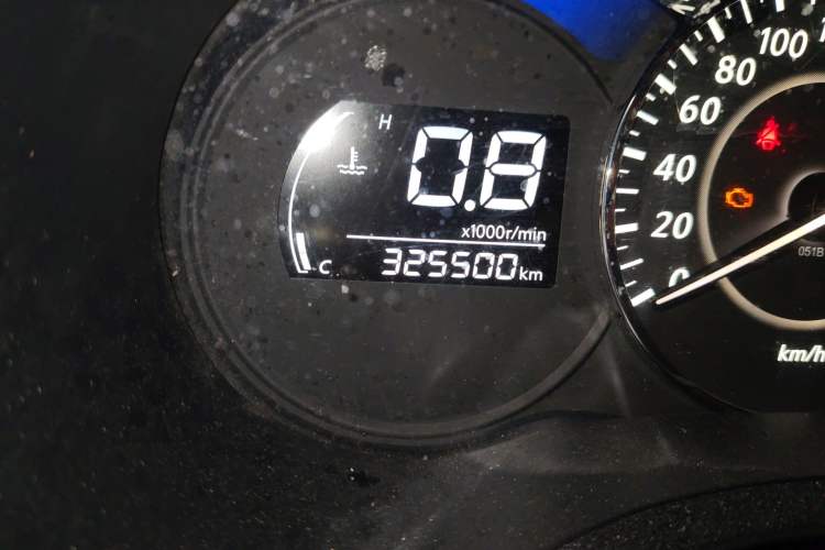 Used Venucia D60 2019 1.6L Entry Manual Fashion Edition Odometer Close Up
