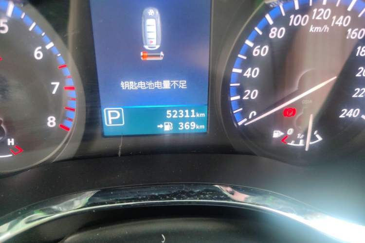 Used Venucia D60 2019 100 000 Honor 1.6L XL CVT Chenku Edition China VI Standard Odometer Close Up