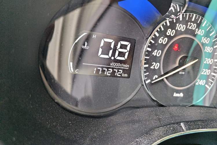 Used Venucia D60 2019 1.6L XE CVT Comfort Edition Odometer Close Up