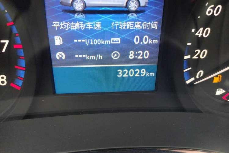 Used Venucia D60 2019 1.6L XL Manual SmartConnect Elite Edition Odometer Close Up