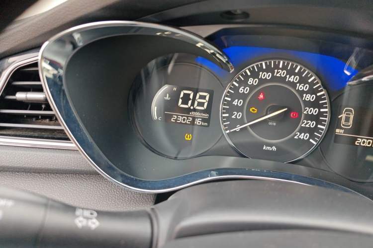 Used Venucia D60 2019 100 000 Glory 1.6L Entry Manual ChenShang Edition China VI Odometer Close Up
