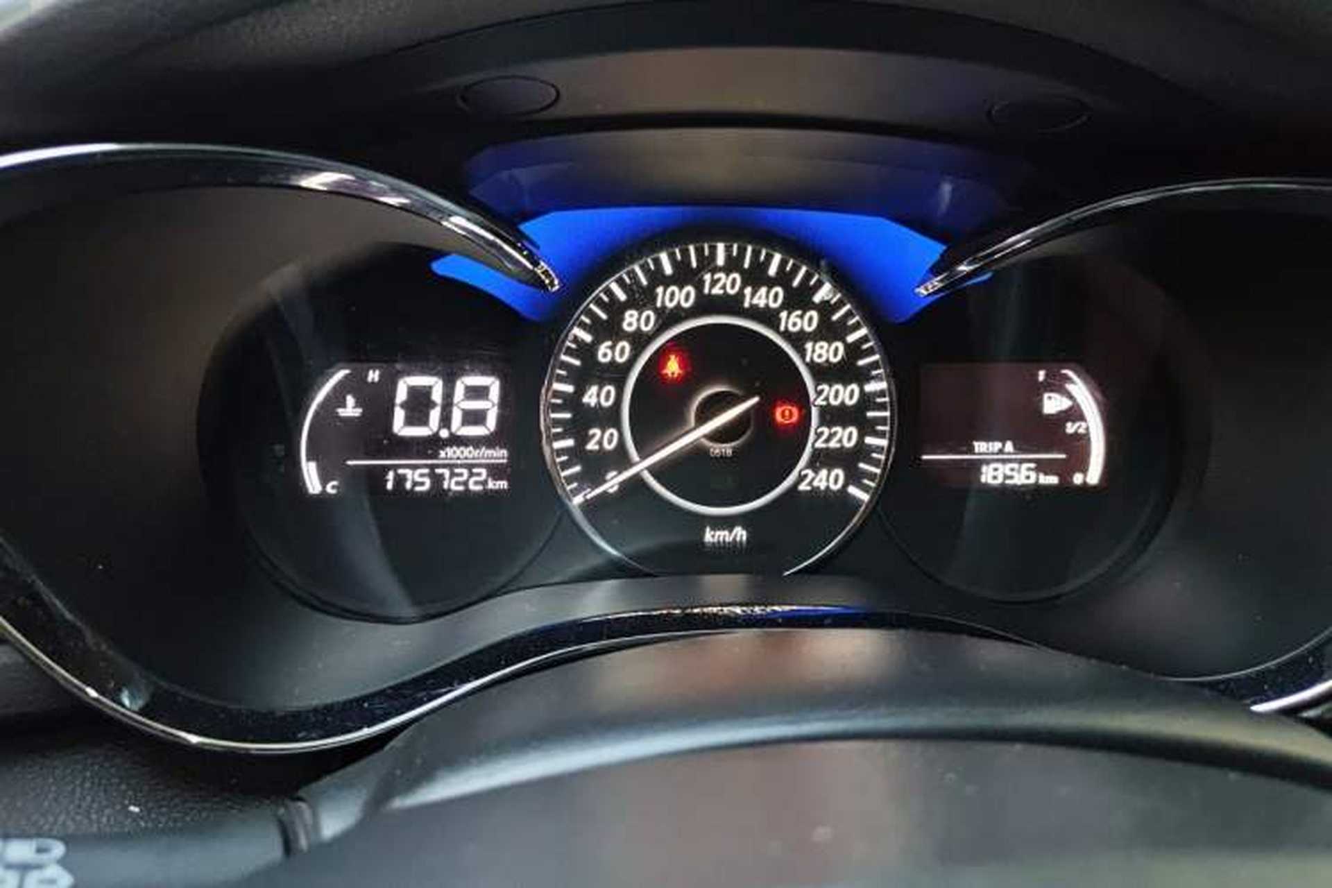 Used Venucia D60 2019 1.6L Entry Manual Fashion Edition Odometer Close Up
