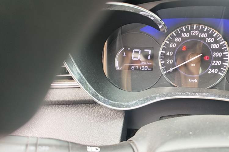 Used Venucia D60 2019 1.6L XE CVT Comfort Edition Odometer Close Up
