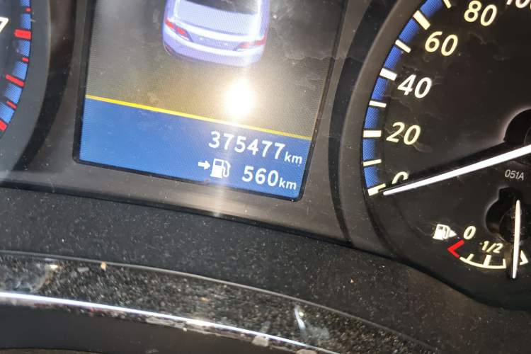 Used Venucia D60 2019 1.6L XL Manual SmartConnect Elite Edition Odometer Close Up