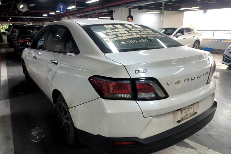 Used Venucia D60 2019 100 000 Glory 1.6L XL Manual Chenku Edition China VI Rear Left 45 Deg